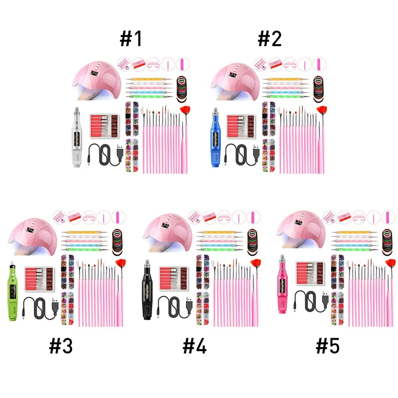 

Portable UV Lamp LED Dry Nail Tool Set Manicure Manicure Set Acrylic Nail Tool Nail Drill Machine