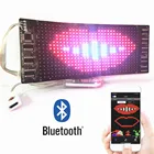 Программируемый через Bluetooth Rgb гибкий светодиодный модуль 16*32 пикселей дисплей матричный знак Android Ios приложение управление светодиодной маской экран