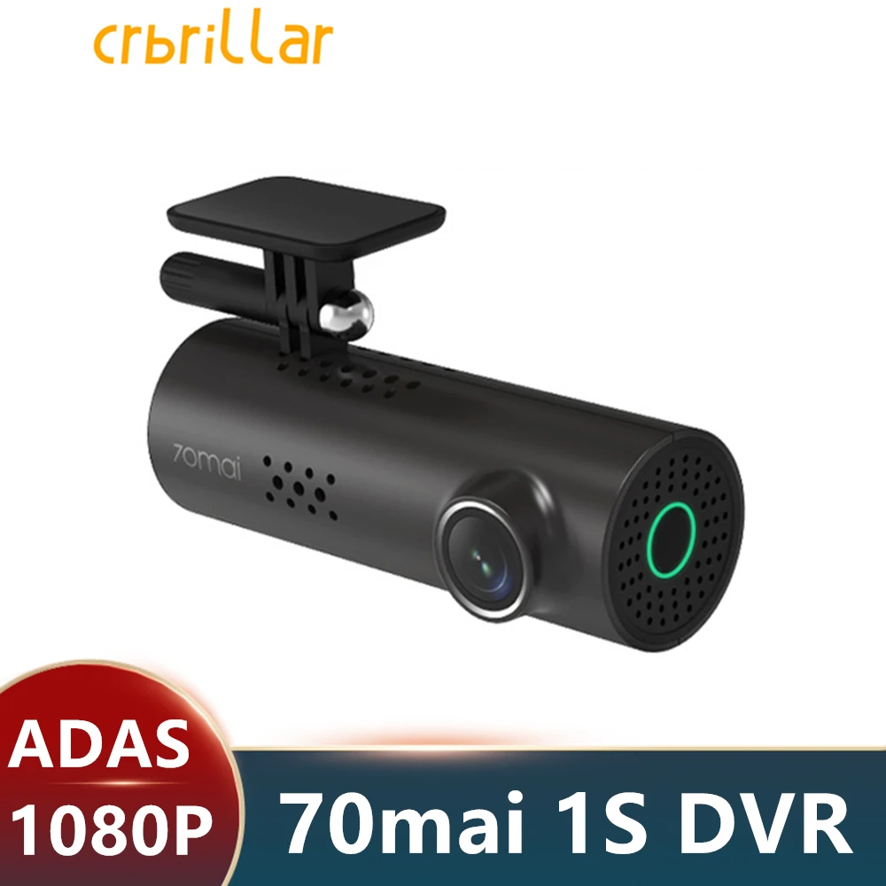 

Видеорегистратор 70mai Smart Dash Cam, 1080P, ночное видение, Wi-Fi
