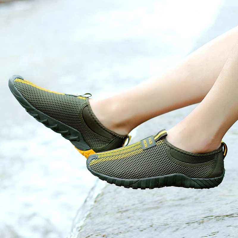 

Лоферы мужские пляжные сетчатые, Повседневные Дышащие, без застежки, с мягкой подошвой, для прогулок и тенниса, весна-осень 2022