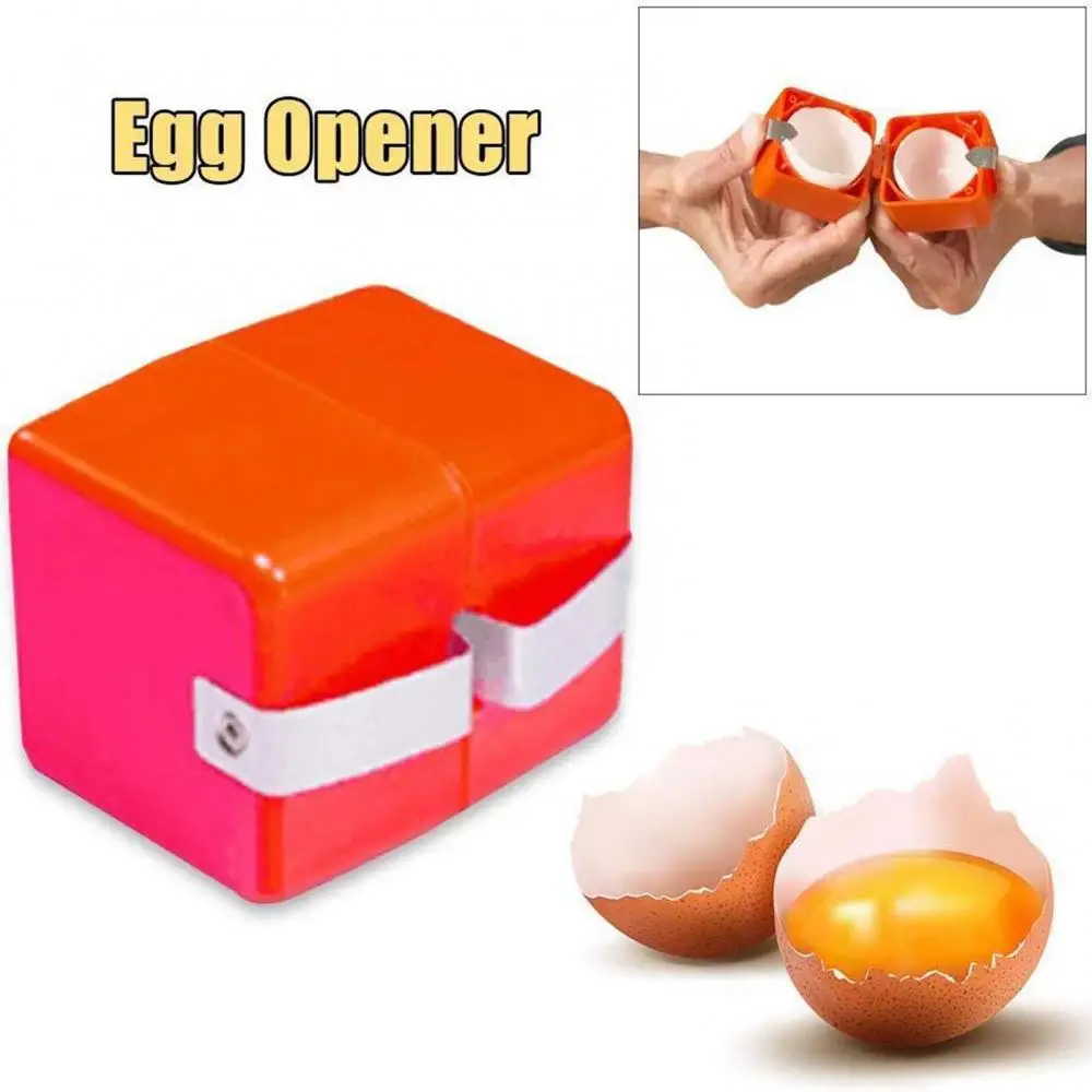 Портативная открывалка для яиц ручной яйцеоткрыватель нож ракушек кубики из АБС