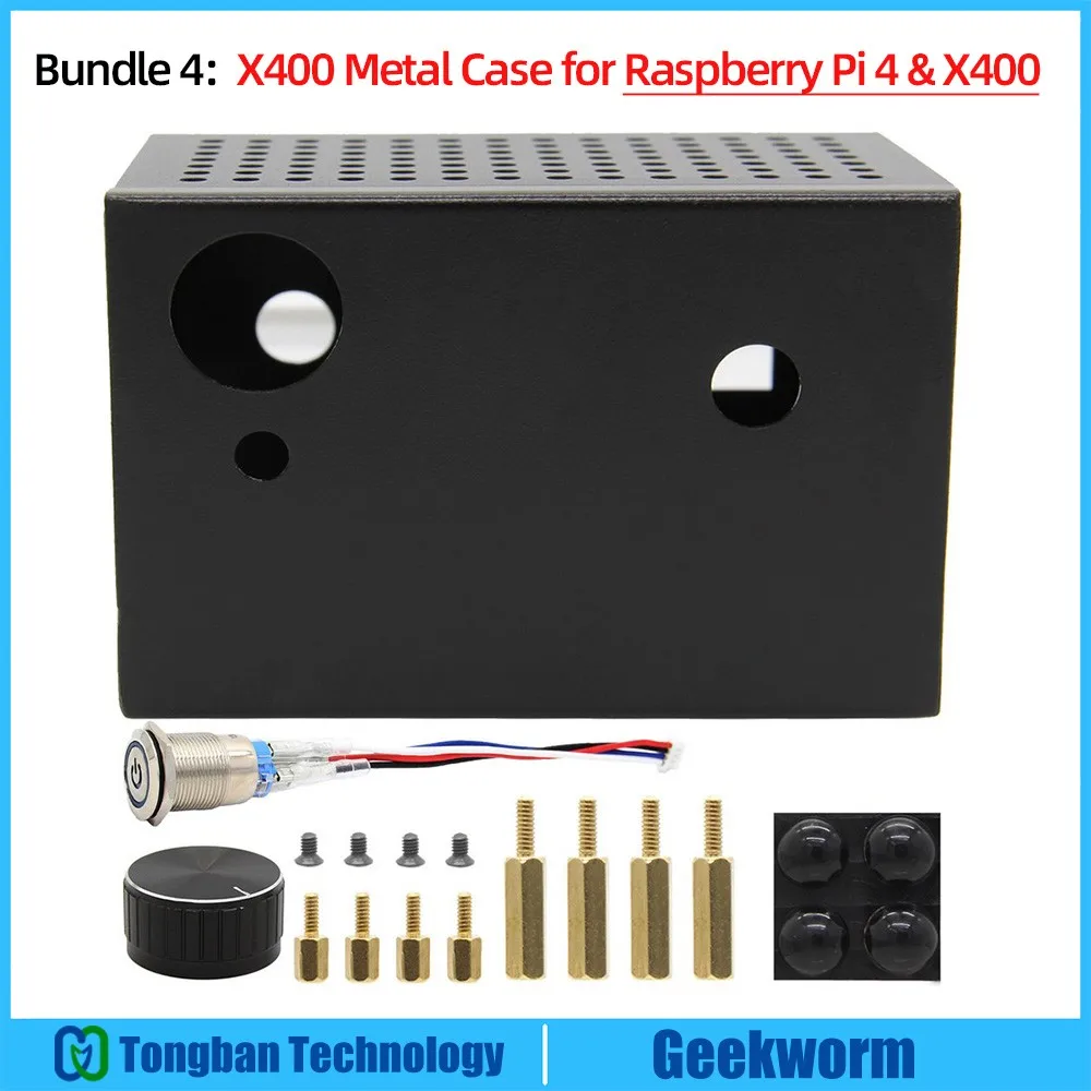 Bundle 4 Raspberry Pi DAC Full-HD усилитель класса D ies PCM5122 X400 аудио Плата расширения Raspberry Pi 4 Модель B/3B+/3B музыкальный плеер - Цвет: Bundle 4