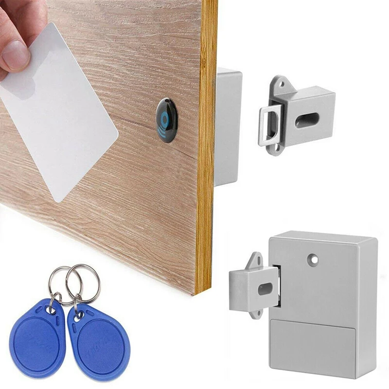 RFID Electronic Cabinet Lock DIY for Wooden Drawer Ready Use & Programmable | Обустройство дома