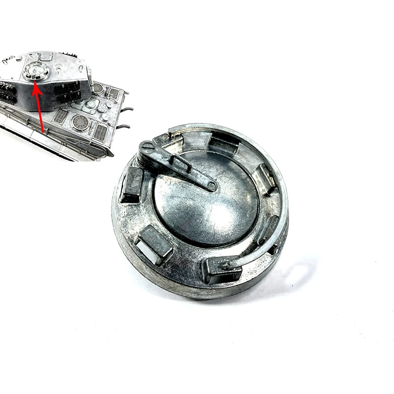 MATO 1228 RC модель 1/16 King Tiger немецкий бак металлическая бачка Cupola крышка MT247