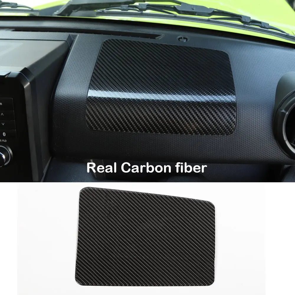 Чехол из углеродного волокна для центральной консоли приборной панели Suzuki Jimny 2019