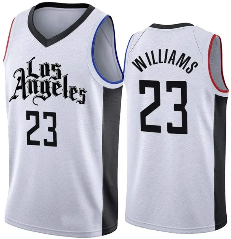 

2021 City Edition Embroidery Basketball Jerseys Kawhi 2 Leonard Jersey Paul 13 George tshirt Batum Williams vest Men Tank Tops