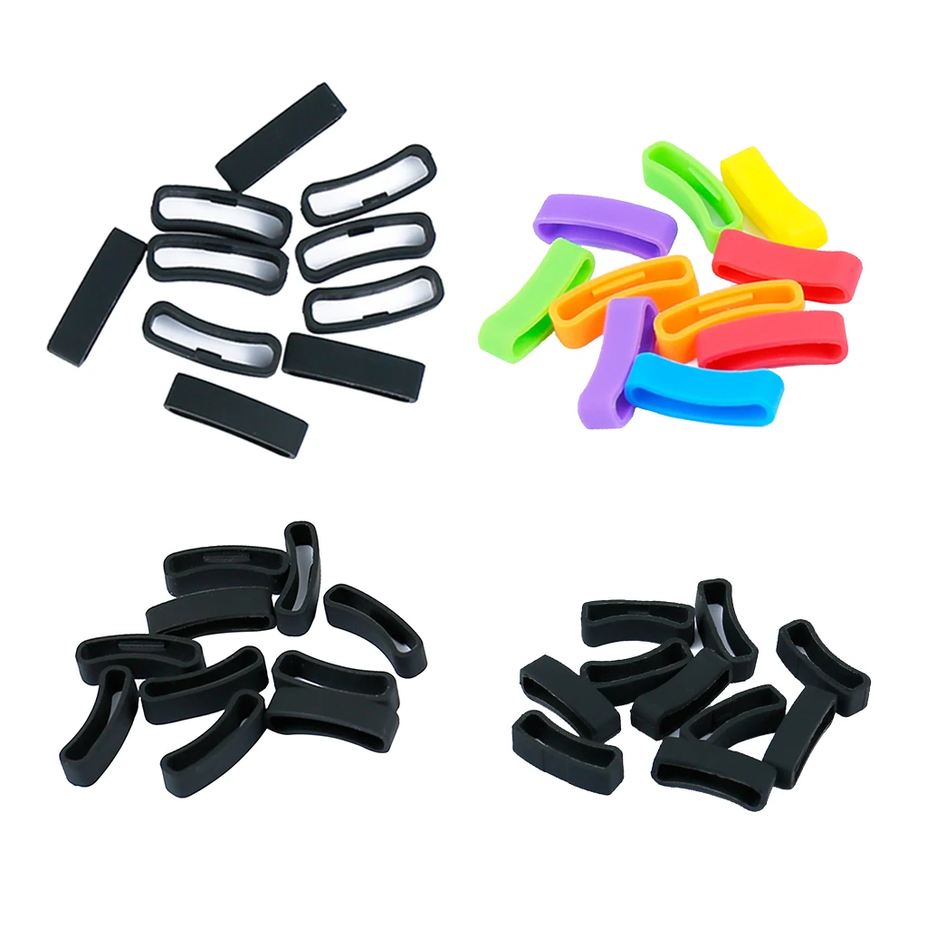

10pack Rubber Watch Band Strap Loop for Sunnto Watch Strap Security Retainer