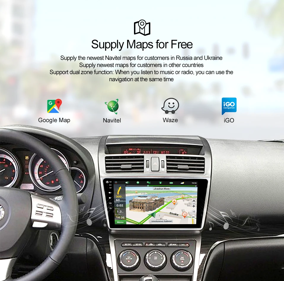 Asottu android 9,0 автомобильный dvd для Mazda 6 2008 2009 2010 2011 2012 2013 Радио Аудио gps мультимедийный плеер