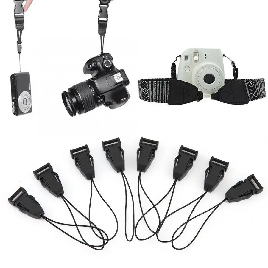 Correa Camara 4 Pair High Quality Quick Release Buckle Kit For Camera Shoulder Neck Strap Dslr | Электроника