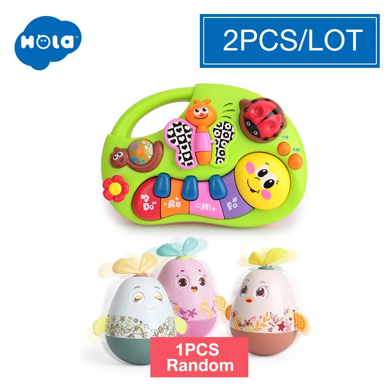 HOLA 927 детские игрушки обучающая машина, игрушка с подсветкой и музыкой и обучающими сюжетами, Игрушка музыкальный инструмент для малышей 6 месяцев - Цвет: Армейский зеленый
