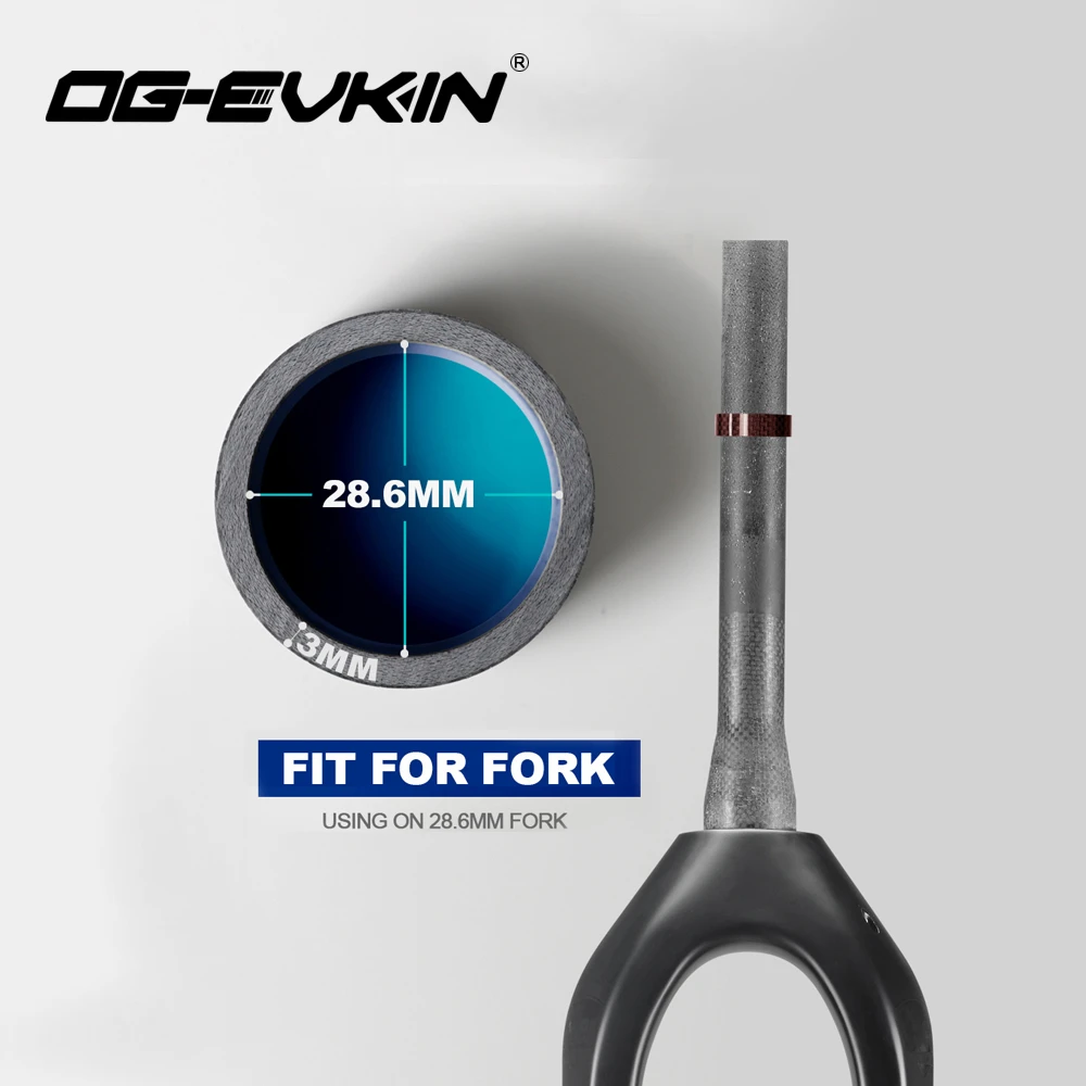 OGEVKIN 1/8 "карбоновая модель 28 6 мм UD матовая 5 * 2/10 2/15 1 карбоновая гарнитура
