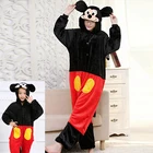 Осенне-зимние кигуруми пикантные Комбинезоны для женщин Мультяшные фланелевые рождественские пижамы для детей для родителей и детей домашнее обслуживание цельный