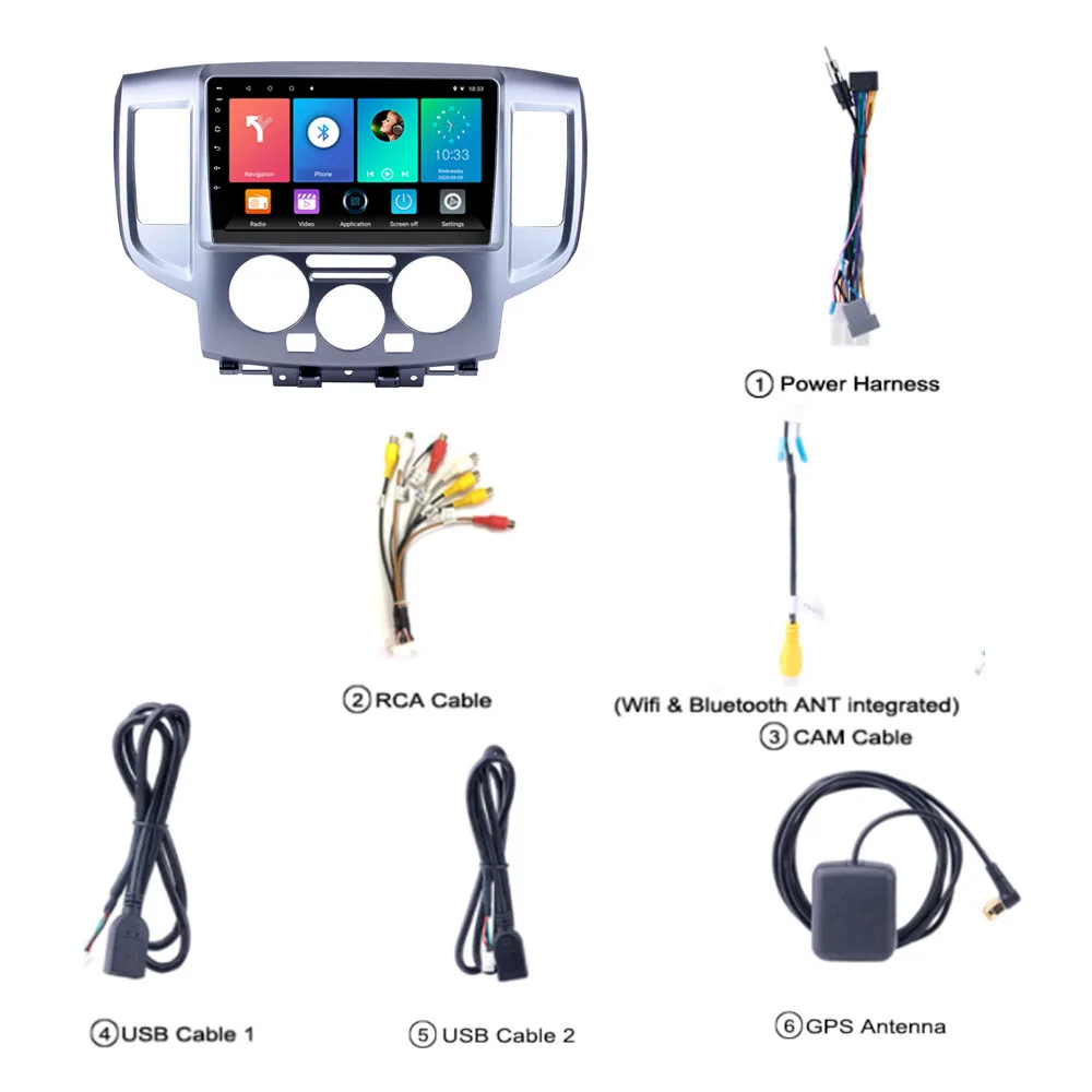 

Eastereggs 9" For NISSAN NV200 2010-2018 Car Radio Multimedia Video Player Navigation Android 2din NO DVD Head Unit