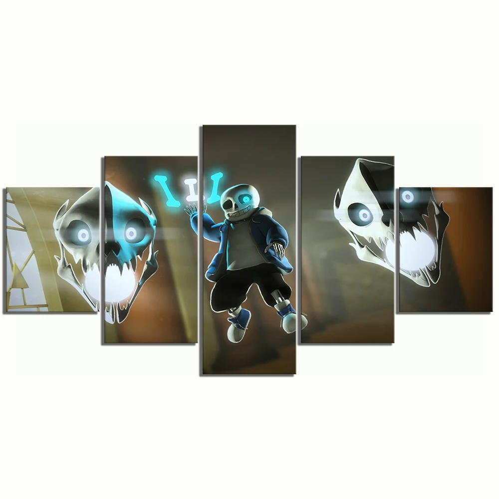 Картина на холсте HD настенная живопись 5 панелей Сказочная игра домашний декор