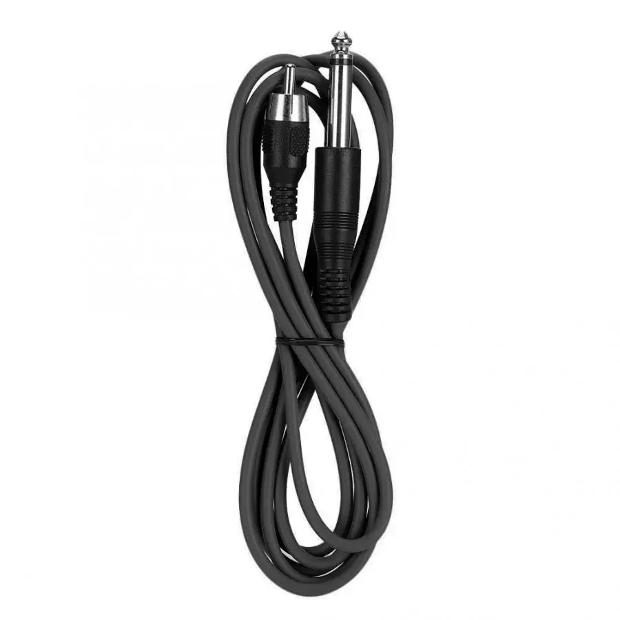 Silicone Tattoo Hook Line for Straight RCA Interface Machine Power Supply Accessories Clip Cord Wire Cable | Красота и здоровье