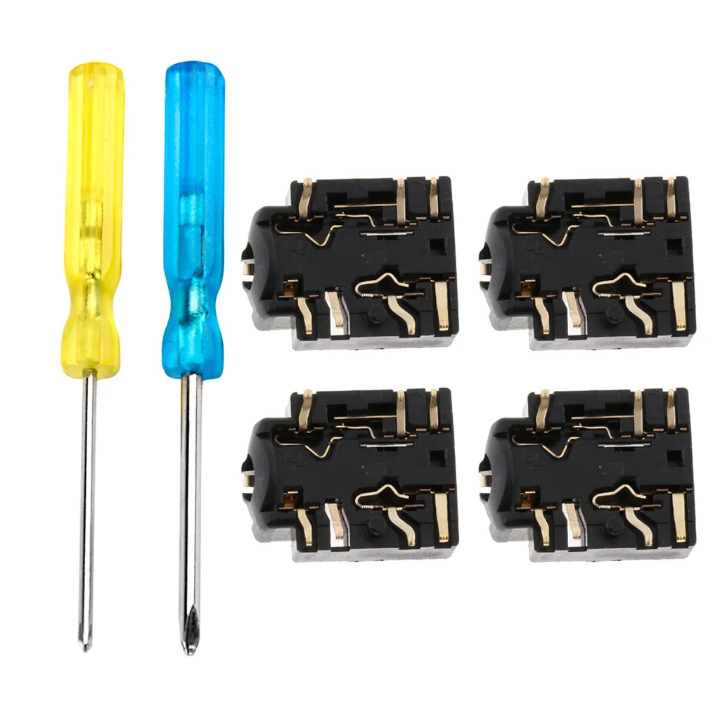 4 шт. сменный разъем для наушников 3 5 мм + отвертка контроллера XBOX ONE S|Запасные