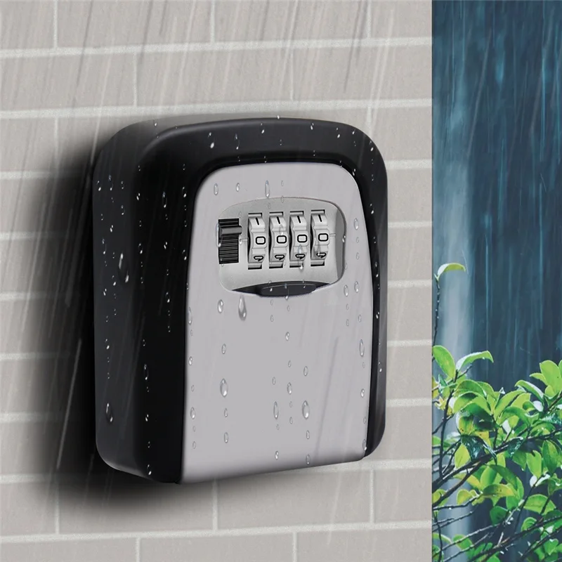 Настенный 4 значный комбинированный ключ для хранения Сейф Комбинированный