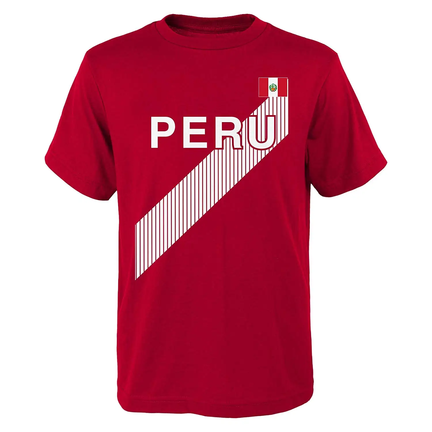 

Peru Soccer Footballer One Team 2018 T-Shirt 2019 Fashion Unisex Tee