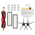 Запчасти для пылесоса Xiaomi Roborock S6 S6 Pure S6 MaxV, основная и боковая щетки, фильтр НЕРА, сменная ткань