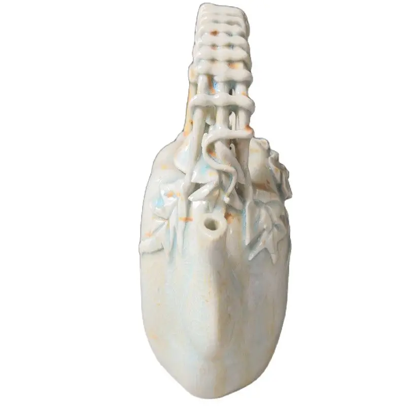 Китайский Старый Фарфор зеленый глазурованный фарфоровый горшок с трещинами |