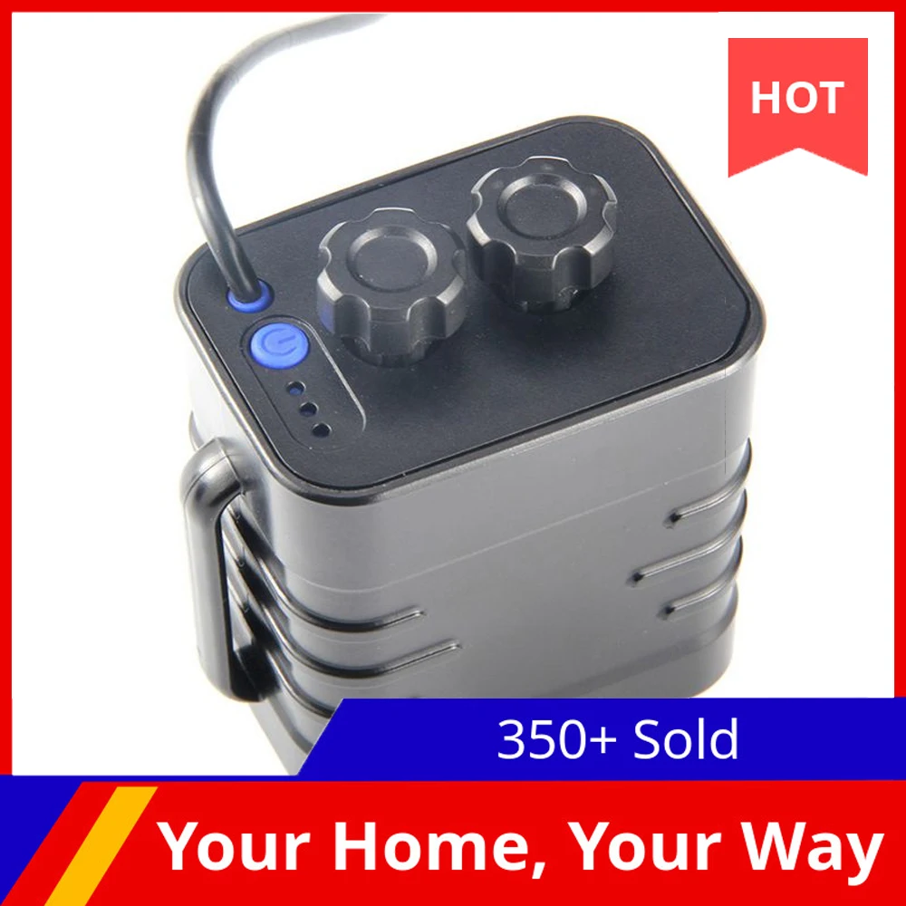 

6 Section 18650 Waterproof Battery Case 18650 Battery Pack 5V USB / 8.4V DC Dual Interface 18650 Waterproof Battery Box