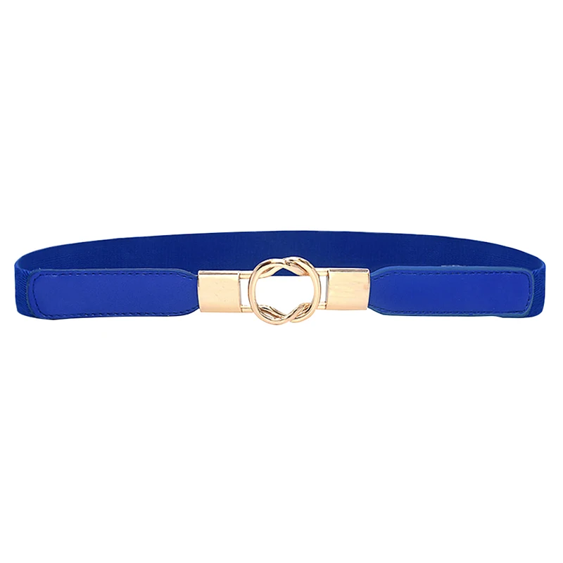 

Women Cummerbund High-elastic Retro Casual Belt Concise All-match PU Leather Thick Fashion Belt For Dress Cummerbund