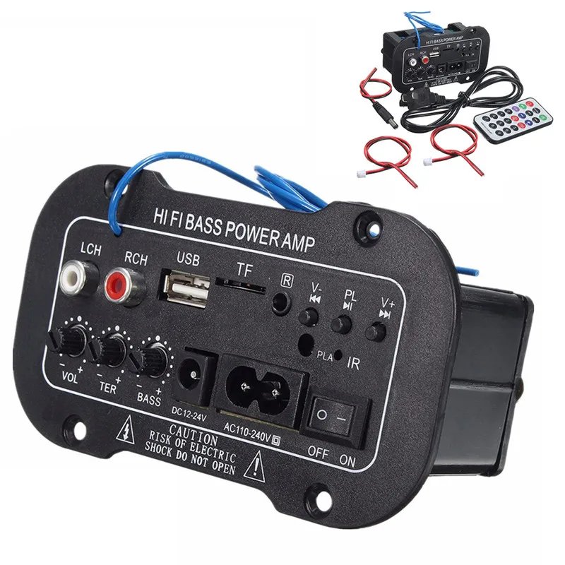 220 В 50 Вт SBC Bluetooth 2,1 Hi-Fi бас усилитель мощности автомобиля цифровой усилитель радио дистанционное управление автомобильные аксессуары интерьер