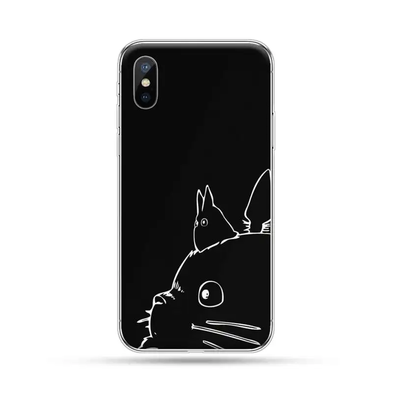 

Studio Ghibli Totoro Anime Cartoon Phone Case For iphone 12 mini 5 5s 5c se 6 6s 7 8 plus x xs xr 11 pro max