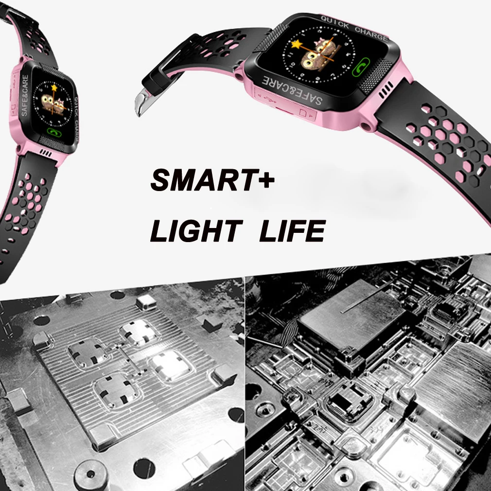 Детские умные часы LBS Позиционирование трекер не GPS SOS Вызов безопасный монитор