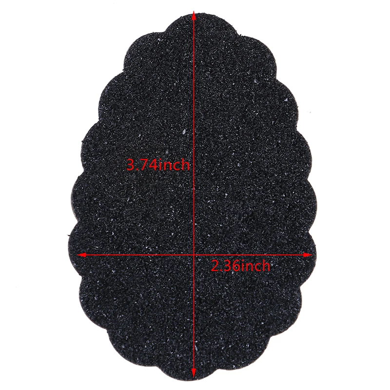 

2 Pcs/lot Shoe Protector High Heel Sandal Boot Self-Adhesive Mat Pads Anti-Slip Shoe Sole Sticker Front Pads