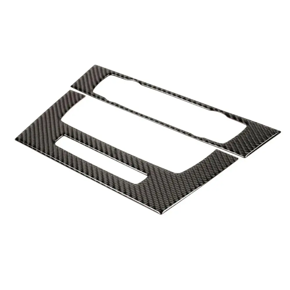 Панель CD и AC из углеродного волокна для BMW 3 серии E90 E92 E93 2005 2006 2007 2008 2009 2010 2011 2012