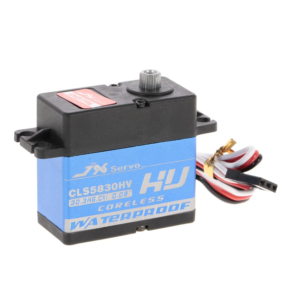 Mini Servo JX CLS5830HV 30.3KG Digital Metal RC Micro Full Waterproof for 1/5 Redcat HPI Baja 5B SS Car Airplane | Игрушки и хобби