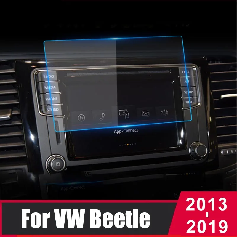 Для Volkswagen VW Beetle 2012 ~ 2019 закаленное стекло для автомобильной навигации защита