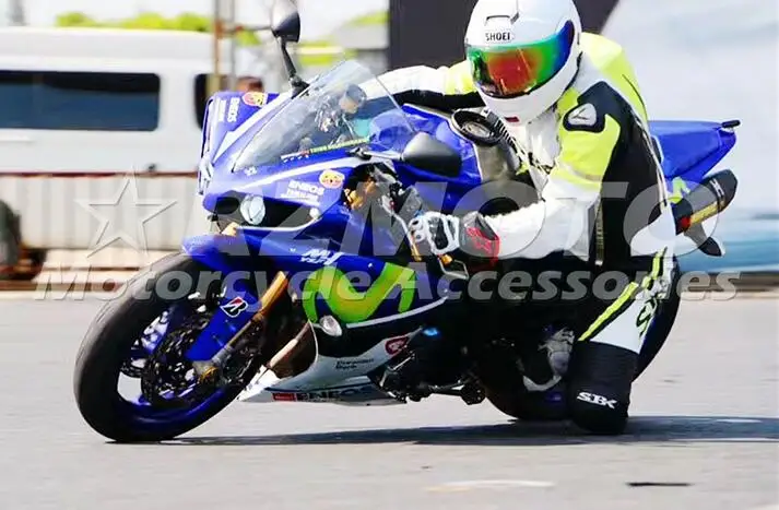 

4 Gifts High quality Injection mold New ABS Motorcycle Fairing kit fit for YAMAHA YZF R1 2013 2014 13 14 Custom Movistar blue