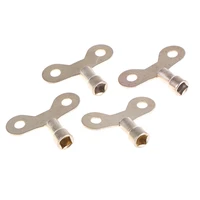 4pcs key square socket hole water tap faucet key for water tap solid brass special lock radiator plumbing bleed