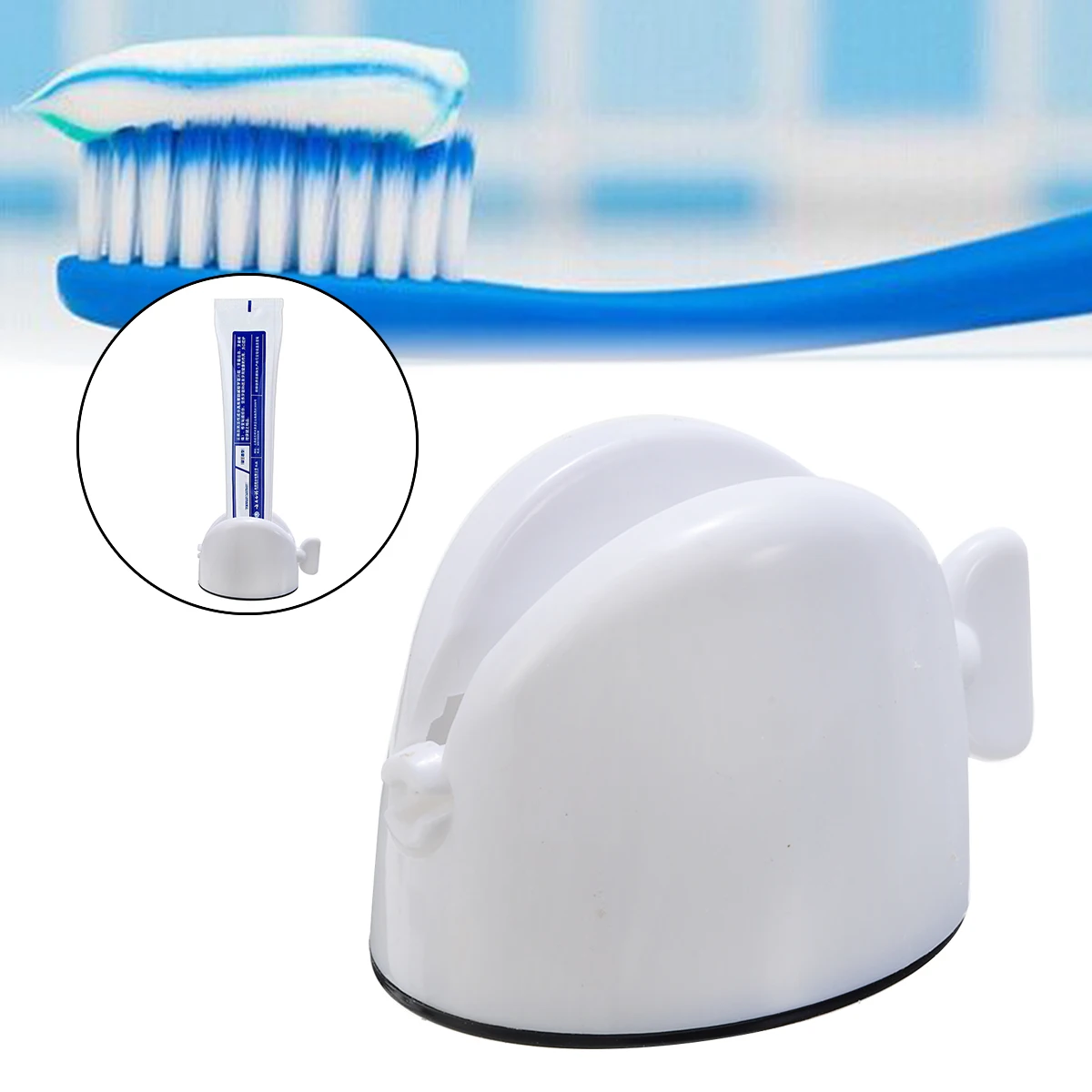 Портативный пластиковый дозатор для зубной пасты бытовой отжима | Дом и сад