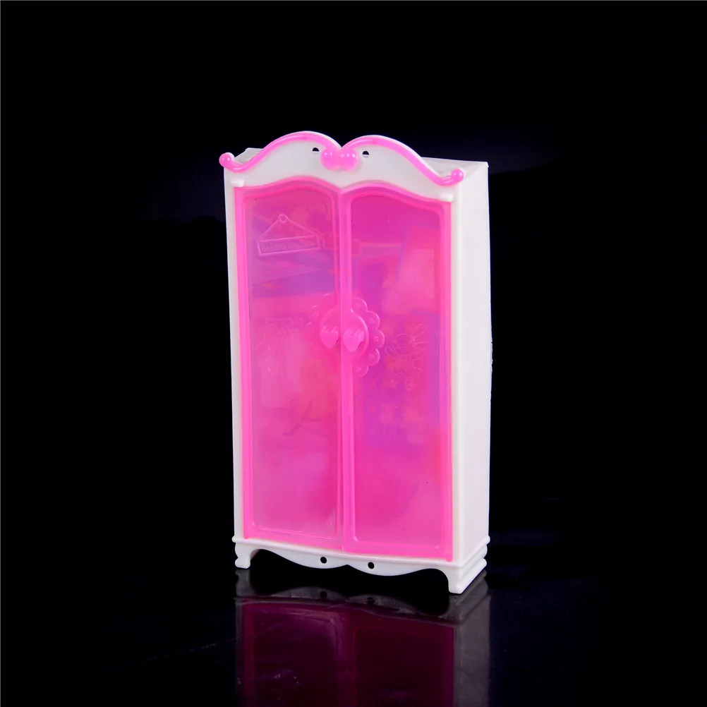 1 шт. кукольный дом чулок игрушка принцесса мебель для спальни шкаф гардероб