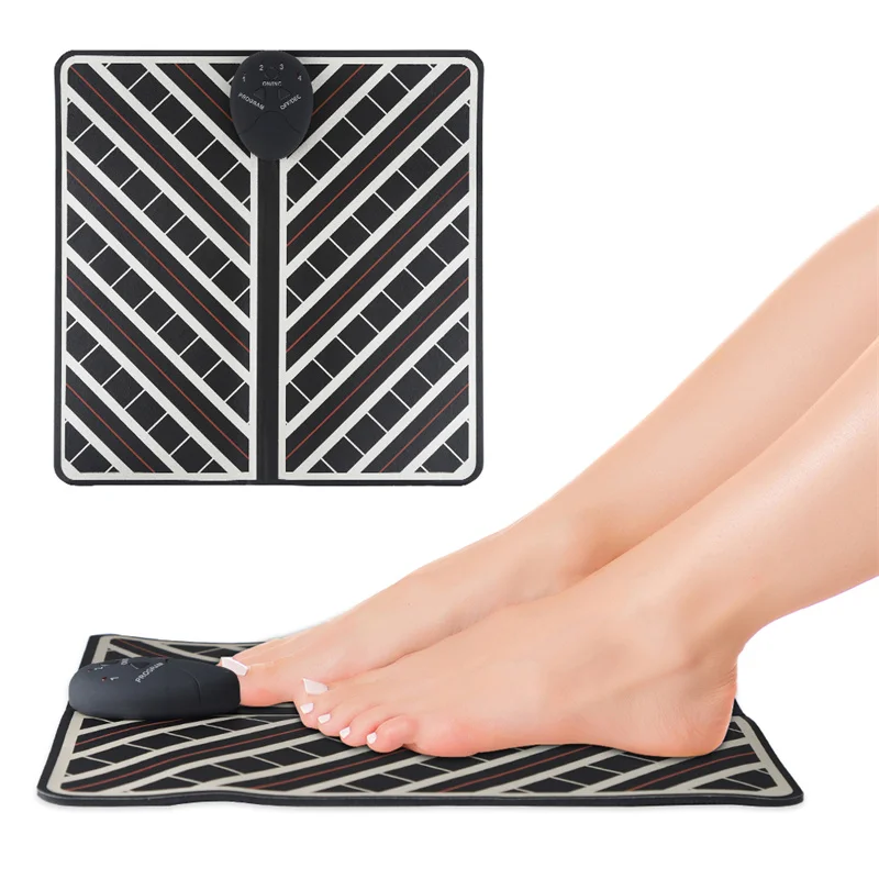 

EMS Electric Foot Massager Cushion Feet Muscle Stimulator Foot Massage Mat Improve Blood Circulation Relieve Pain Health Care