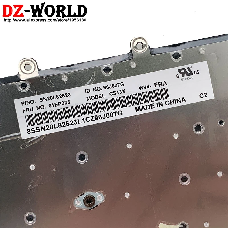 Новая Оригинальная Французская клавиатура FR для ноутбука Lenovo Thinkpad X270 A275 X260 X250 X240