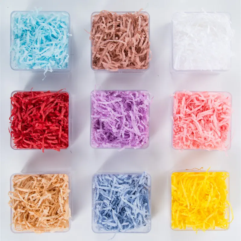 100 г разноцветные рельефные мерцающие конфетти подарочные коробки заполняющие