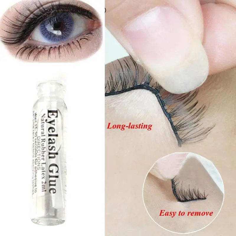 

Water Resistance False Eyelash Glue Strong Viscosity Increase Moisture Retention Makeup Tool Eyelid Glue