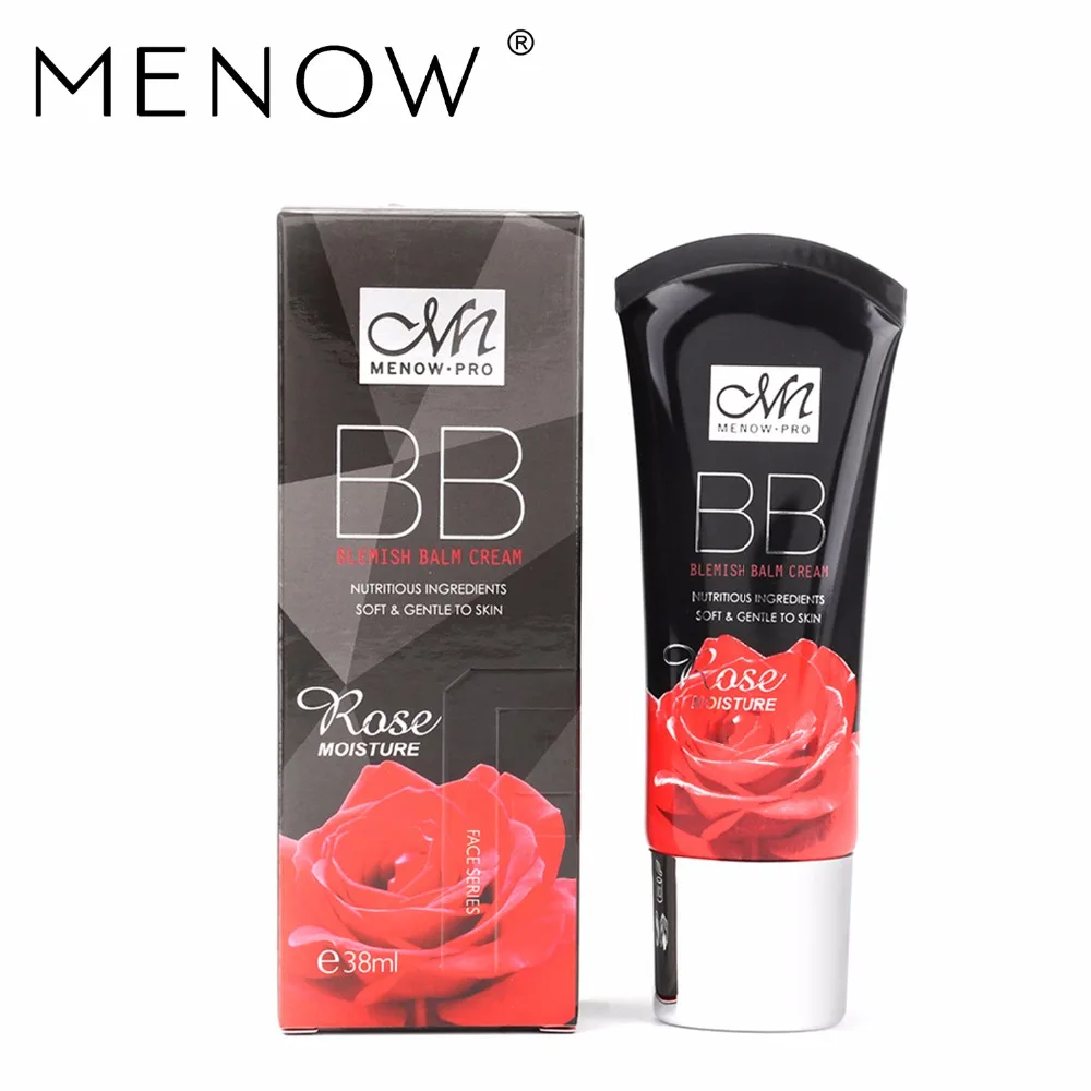 

Menow Brand Makeup for women Foundation Waterproof Rose BB Cream Concealer Brighten Cosmetics Liquid Foundation F16013