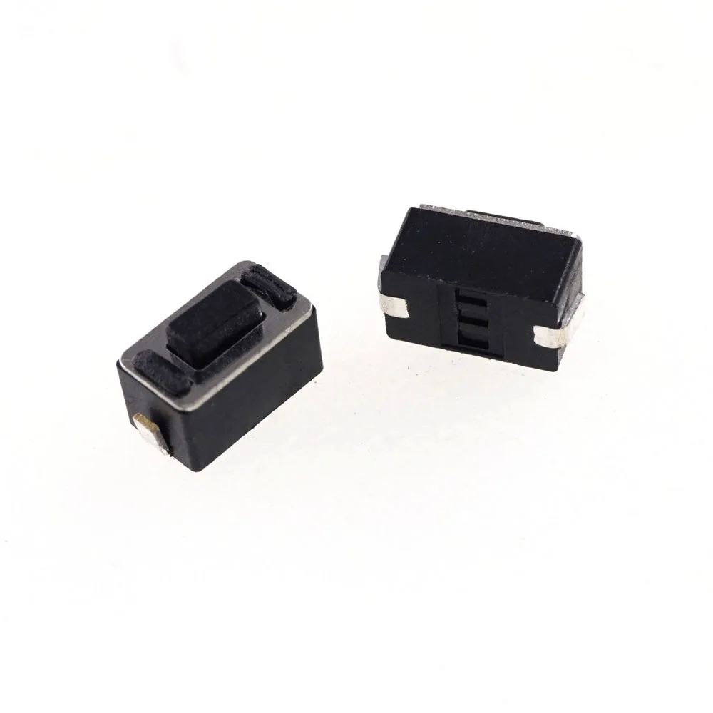 10 Pcs Tact Switch 3.5x6 Height 5.0 / 4.3 MM Surface Mount PCB J Bend Outward SPST-NO Tactile Feel Cross DTSM-31 DTSM-32 | Обустройство