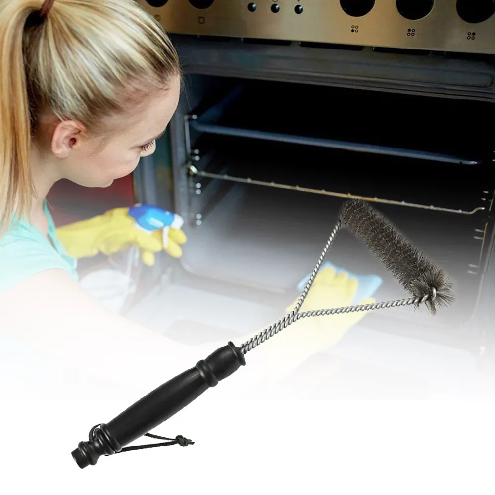 

Kitchen Accessories Barbecue Brush Stainless Steel Durable High Quality 12inch Grill Brushes.