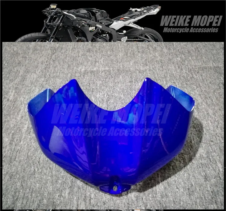 

Blue Front Tank Cover Guard Trim Fairing Panel Cover Fit For YAMAHA YZF600 R6 2006 2007