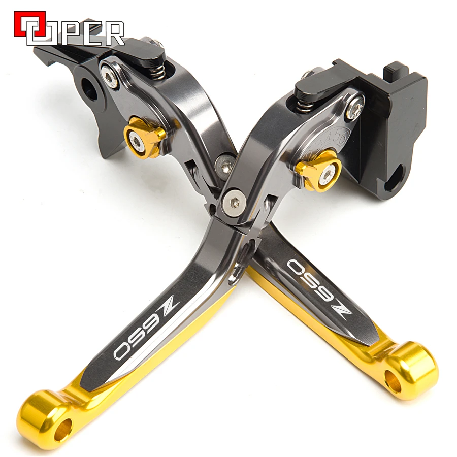 Высококачественные алюминиевые рычаги сцепления для мотоцикла с ЧПУ Kawasaki Z650 abs