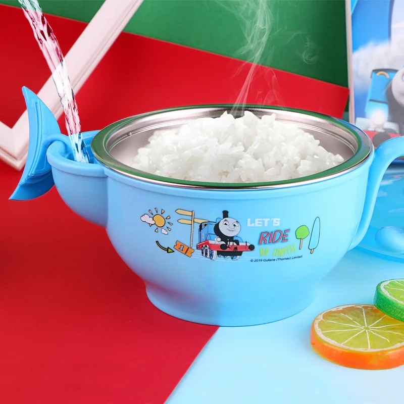 С принтом из мультфильма Томас и его друзья Детская посуда вилка ложка набор