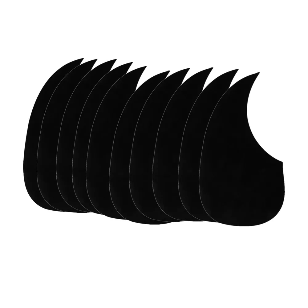 Новинка 10 шт. черная ударопрочная Акустическая гитара защита от царапин пластина