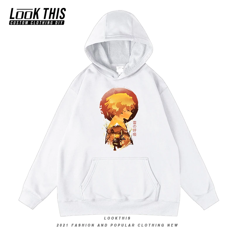 

Anime Demon Slayer Children Hoodies Toddler Costume Kids Clothes Hot Sale Child Hoodie Long Sleeve Boys Girls Hooded Tracksuits