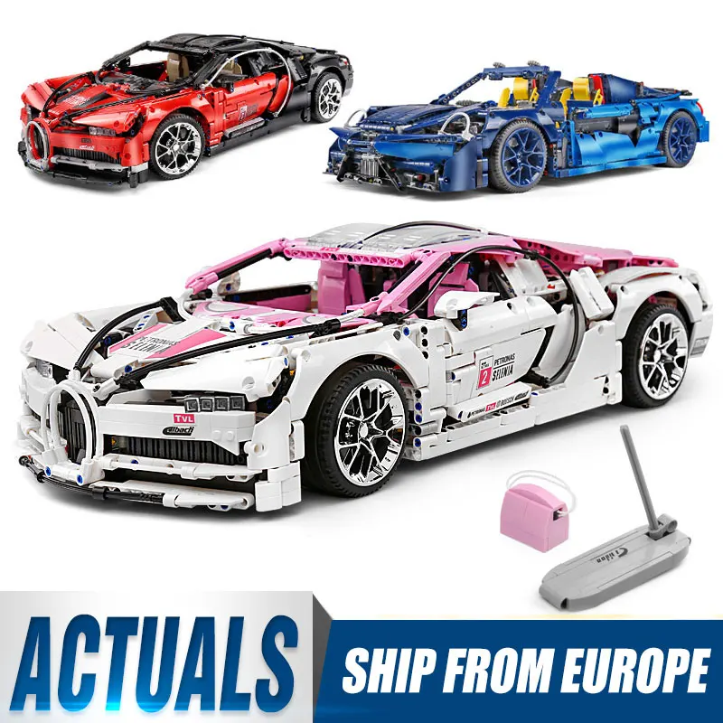 Creator Lepined City Technic мини кирпичи гоночный автомобиль Bugattis Рождество 1:10 чемпионы